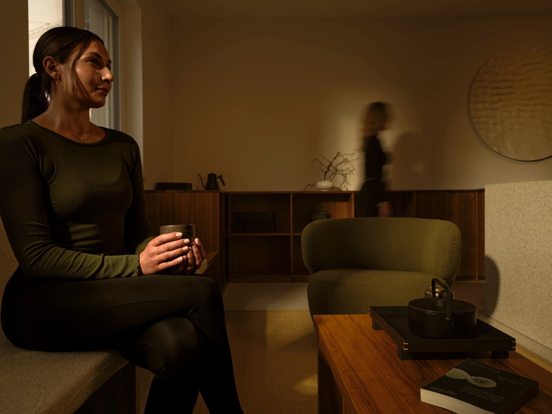 Patient in der kieu Lounge